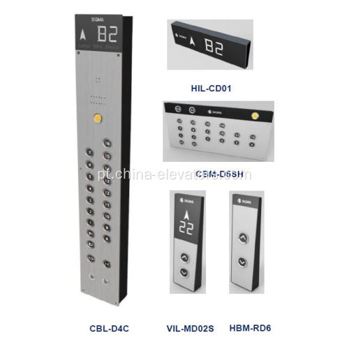 Lanternas de corredor COP LOP HPI para elevadores LG Sigma